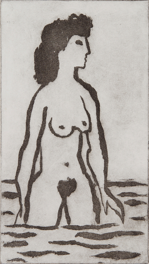 Nude (etching)