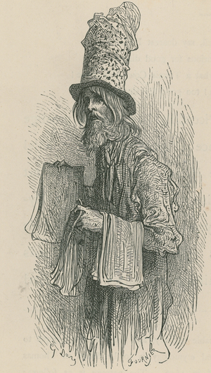 The Newspaper Seller (engraving)
