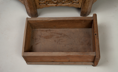 Credenza furniture B. Dining room sideboard cupboard. 14th century (?). Detail.