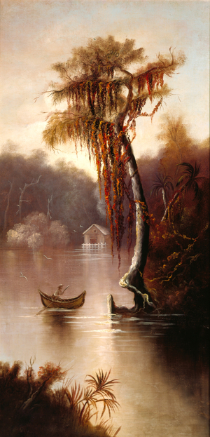 Swamp Pools 1 (oil on canvas)
