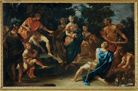La continence de Scipion - The continence of Scipio, sketch ...