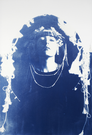 Phoebe, 2014 (cyanotype on paper)