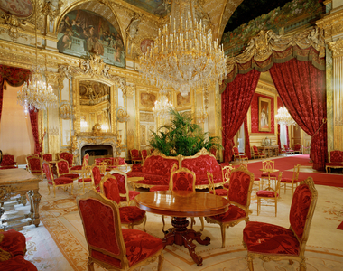 Le Grand Salon of Napoleon III in the Palais du Louvre, Paris …