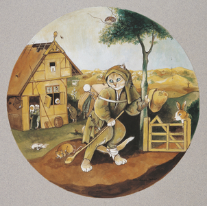 Hieronymus Bosch, The Wayfarer (print)