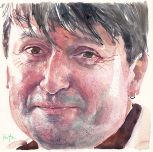 Simon Armitage (watercolour)