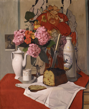 Still Life with Flowers, 1925 (oil on canvas)