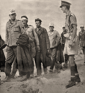 8,000 Captured German being sent to Prison Camps. Battle of Egypt, 1942 (photo)