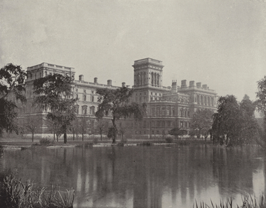 The Foreign Office (b/w photo)