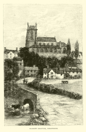 Market Drayton, Shropshire (engraving)