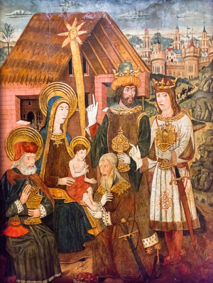 The Adoration of the Magi, 15th century (tempera on wood)