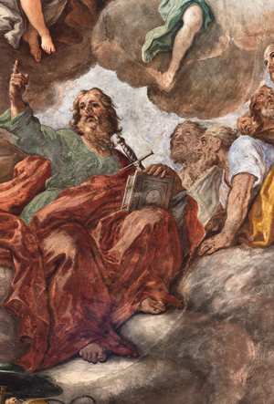 Frescoes depicting the life of Saint Cataldo, 1714 (fresco)