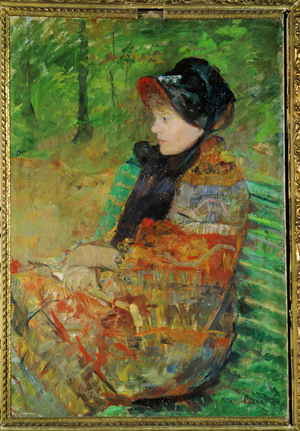 Portrait of Mlle C. Lydia Cassatt, 1880 (oil on canvas)