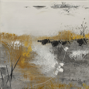 First Snow, 2023 (acrylic on canvas)