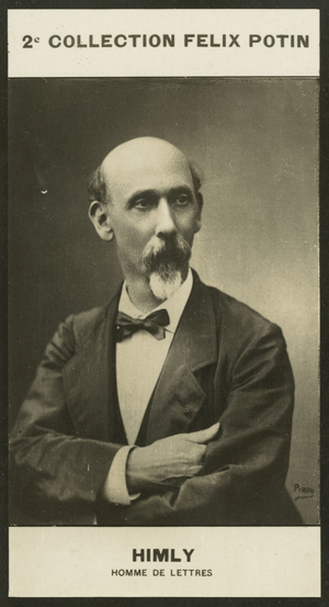 Louis-Auguste Himly, Homme De Lettres, 1825-1906 (b/w photo)