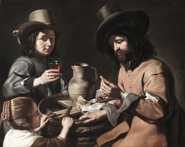 A Peasant Family, c.1650 (oil on canvas)