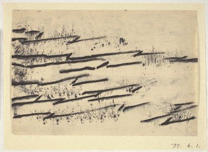 Sora [Sky], June 1, 1997 (ink on paper)

