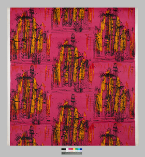 Painted Desert, 1959 (screen printed cotton satin)