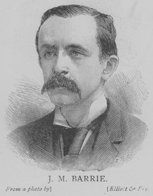 J M Barrie (engraving)