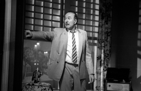 Jean Pierre Marielle in The Strangler Gets Excited, 1982 (b/w photo)