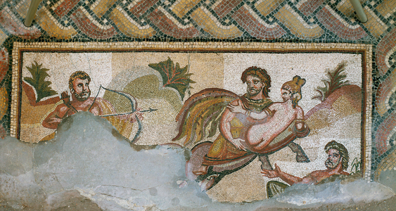 The punishment of Dirke, aunt of Antiope, Zeus'lover