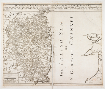 A map of the province of Leinster