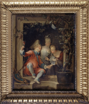 L'Amour en ribote, between 1715 and 1778 (oil on canvas)
