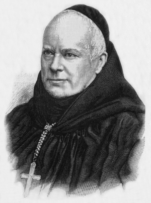 Dom Prosper Gueranger, 19th century (engraving)