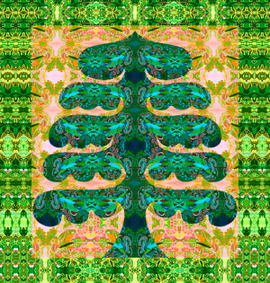 Christmas Tree, 2019 (oil on canvas)