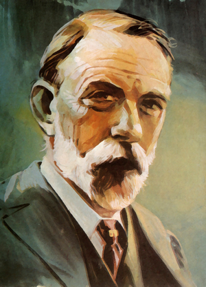 Sir William Ramsay (colour litho)