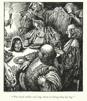 Ingoldsby Legends: A Lay of St Gengulphus (litho)