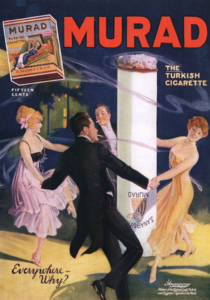 Murad Magazine, advert, USA, 1910s