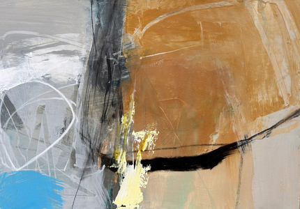 Ancient land, 2023 (mixed media on paper)
