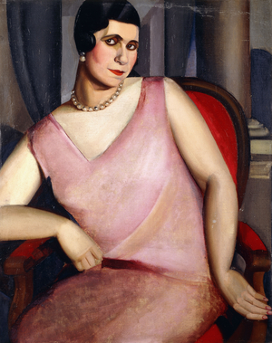 Portrait of Madame Zanetos, 1924 (oil on canvas)