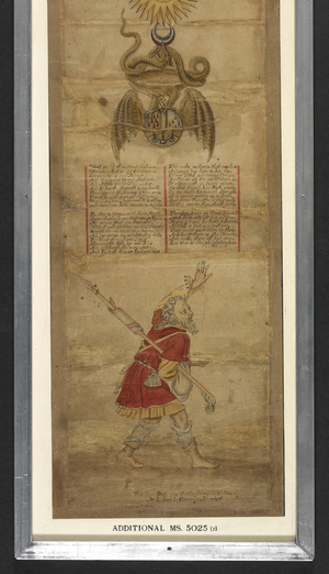 Add MS 5025 Alchemical rolls (The Ripley Scrolls) (ink & colour on paper)