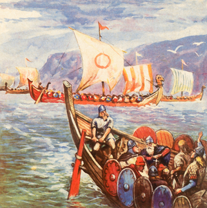 Willinger fleet (enhanced colour litho)