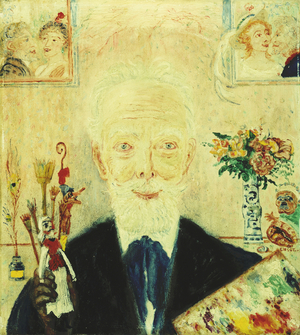 Self-Portrait; Auto-Portrait, 1936 (oil on panel)