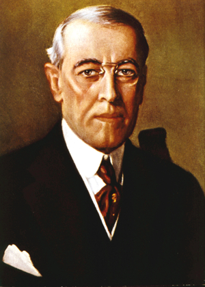 Portrait of Woodrow Wilson, c.1910-1920 (painting)