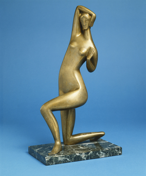 Kneeling Woman, 1910 (oil on canvas)