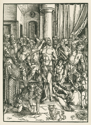 Flagellation of Christ, c.1496-97 (woodcut)