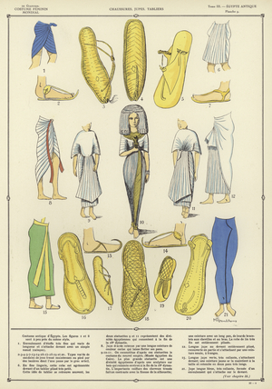 Costume Feminin Mondial (colour litho)