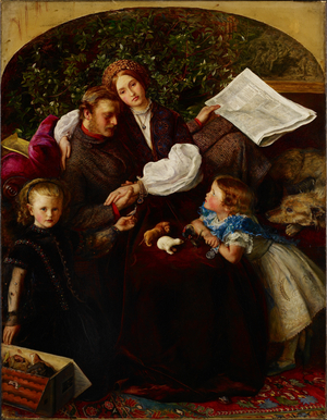 Peace Concluded, 1856 (oil on canvas)