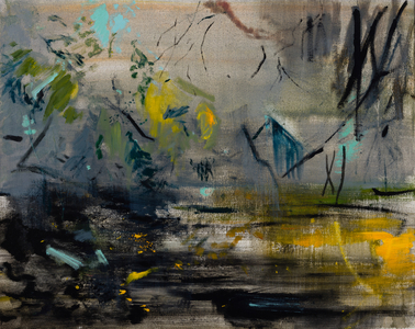 Benmore, Japanese Print, 2015, (oil on canvas)