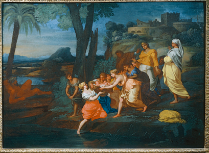 Moise sauve des eaux - Moses saved from the waters …