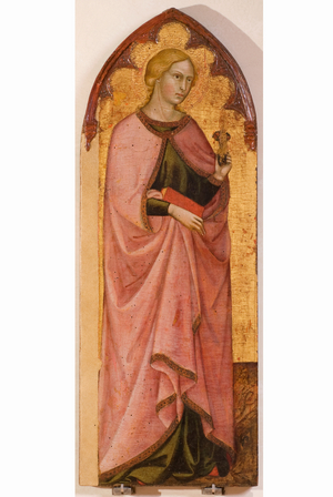 Santa Dorotea, c.1400-1410 (gouache on board)
