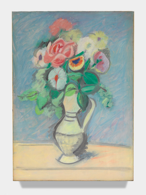 Flowers in a Pitcher, 1939 (oil on canvas)