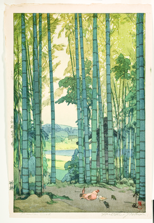 Bamboo Grove, 1939 (woodblock)