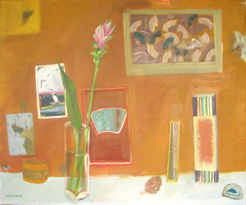 Oriental Still Life with Curcuma, 2008 (oil on canvas)
