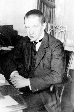 Alexander Kerensky, around 1917 (b/w photo)