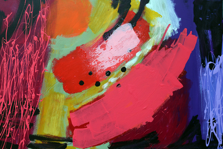 Abstract 9, 2014 (acrylic on paper)