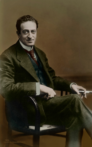 Oscar Straus seated Austrian